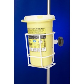 Support de fixation désinfectable pour collecteurs d'aiguilles BD™