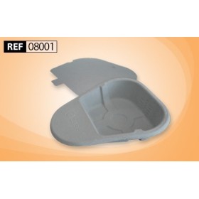 Bassin Hygiene Pulp™ 100% biodégradable pour chaise pot, boîte de 150