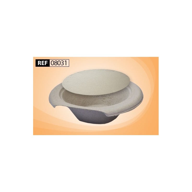 Bol en cellulose 100% biodégradable Hygiene Pulp™