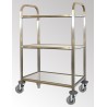 Chariot médical 2 ou 3 plateaux, 600 x 400 mm, livré monté