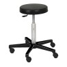 Tabouret 5 branches nylon, épaisseur assise 60 mm