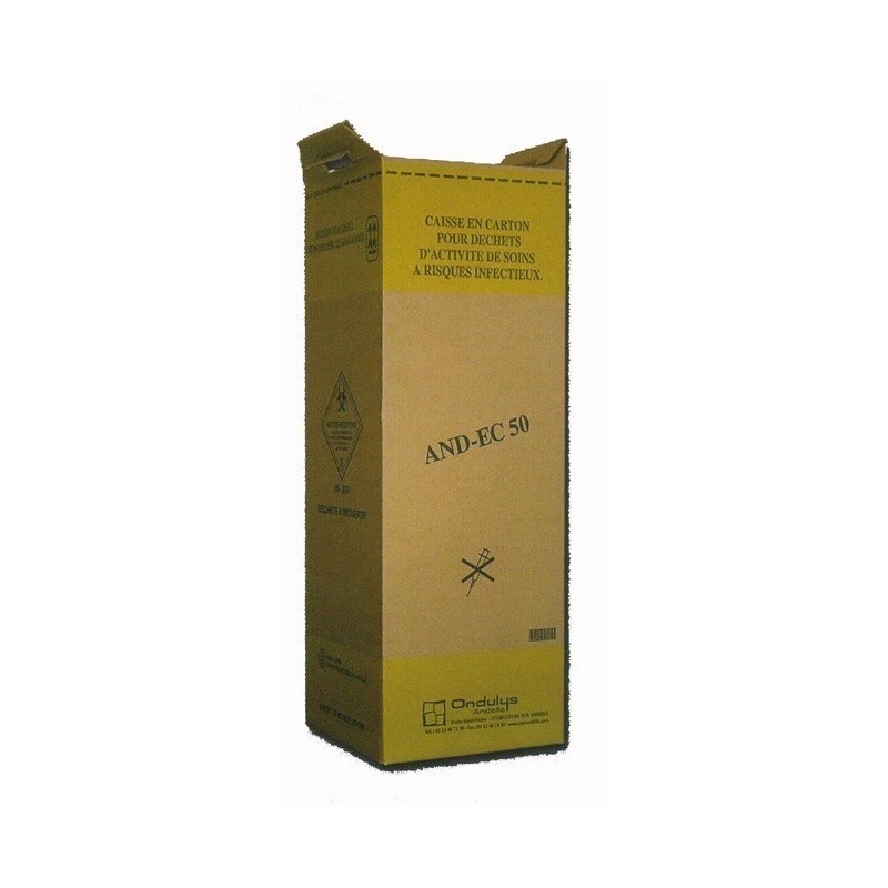 Carton d'incinération, 50 LITRES, Standard