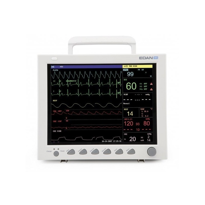 Moniteur de signes vitaux iM8 Edan, SpO2, PNI, TEMP, ECG, RESP