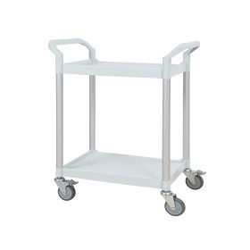 Guéridon plastique, 2 ou 3 plateaux, dimensions au choix, Holtex