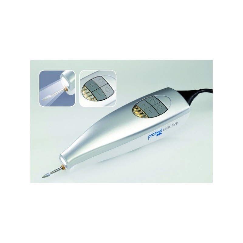 Appareil de pédicure Promed sensitive avec 12 outils