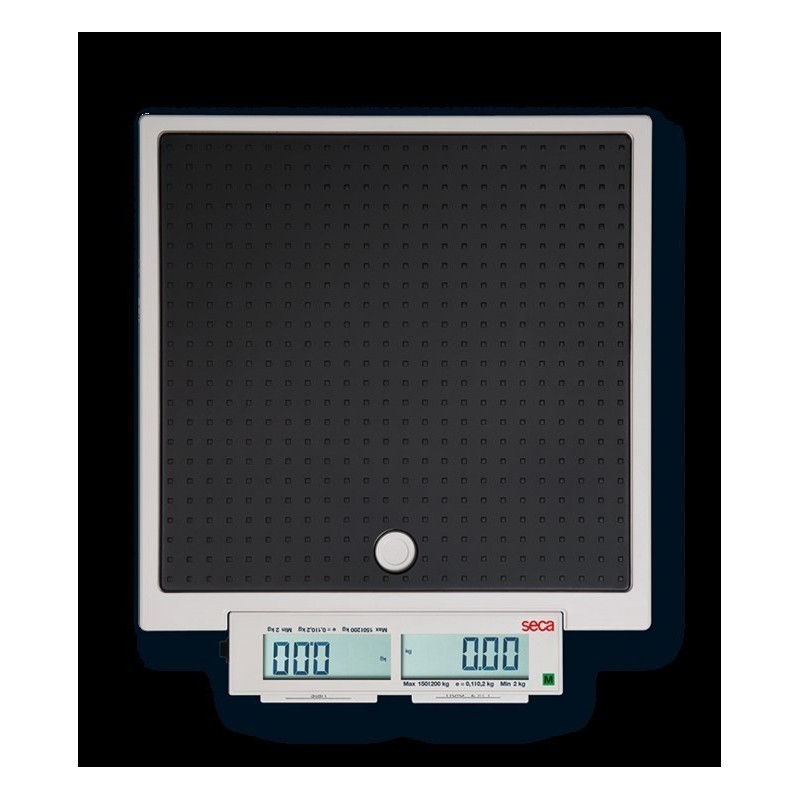 Balance plate électronique, Seca 878, double affichage portée 200 kg,