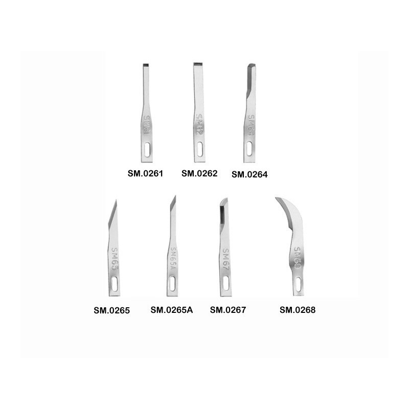 Lames stériles (61 à 68) Fine SWANN-MORTON, boite de 25
