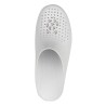 Sabot CALZURO Fashion perforé, blanc du 33/34-46/47, bride en option