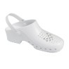 Sabot CALZURO Fashion perforé, blanc du 33/34-46/47, bride en option