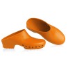 Sabots CALZURO Orange non perforés, du 33/34 au 46/47