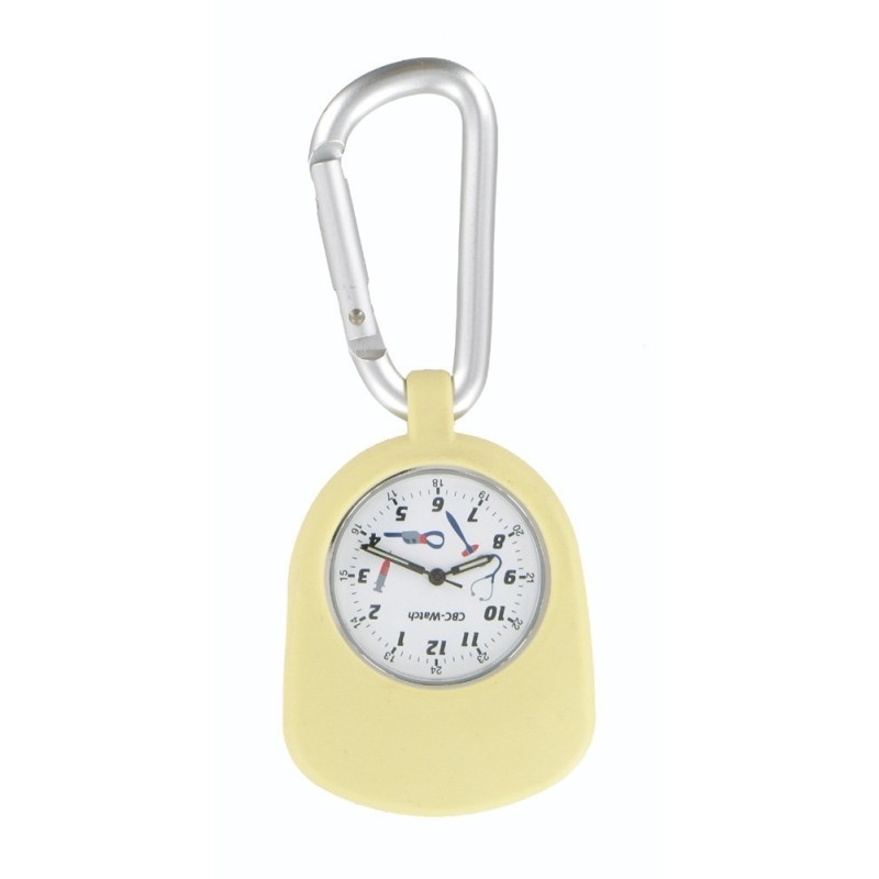 Montre Fun, fixation par mousqueton