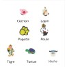 Pins Fantaisie Zanimaux