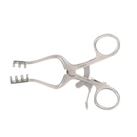 Ecarteur de Weitlaner, 10.5 cm, 4x3 griffes