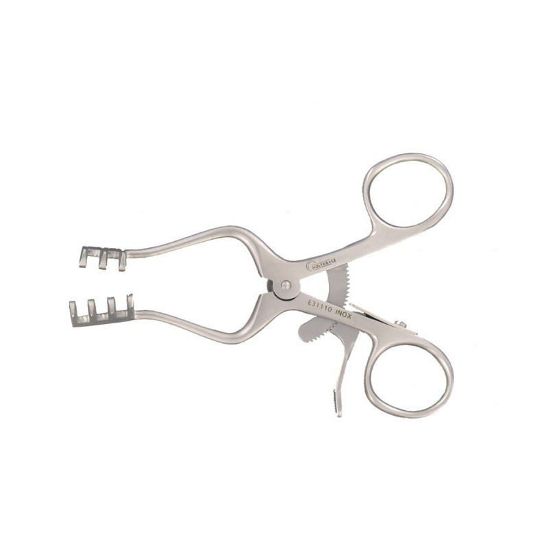 Ecarteur de Weitlaner, 10.5 cm, 4x3 griffes