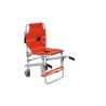 Chaise portoir Evacuation/Transfert, 2 roues. Orange