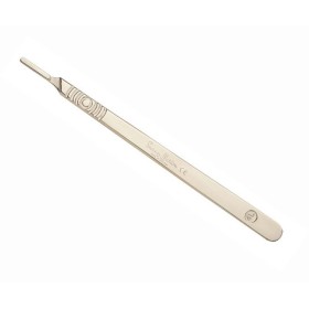 Manches de bistouris long à embout large SWANN-MORTON, N°4