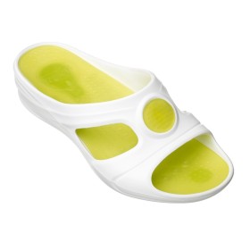 Nu-pied Aqua Senses blanc, vert du 36 au 41