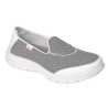 Mocassin Valencia, gris, léger et confortable, du 35 au 46