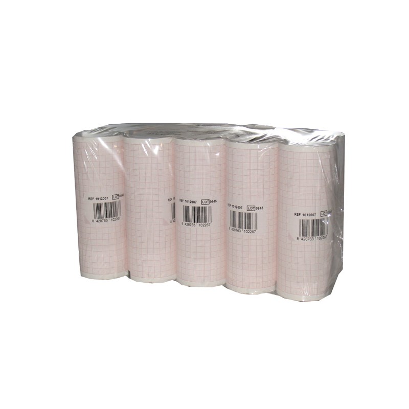 Papier 120x20 pour Cardiette AR1200 Lot de 10 rouleaux