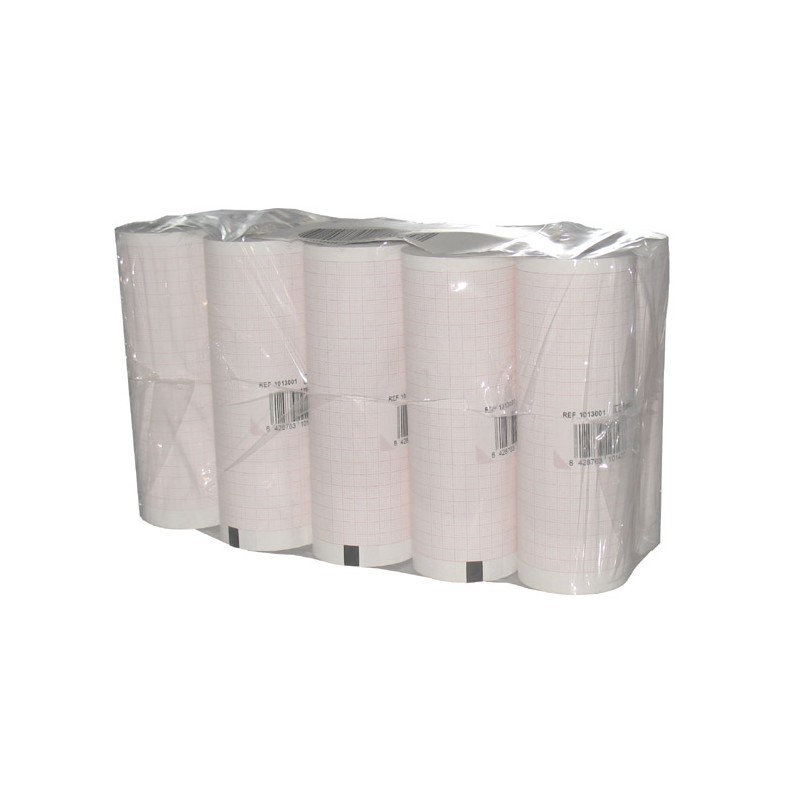 Papier 130x25 pour Cardiette Start-100, lot de 5