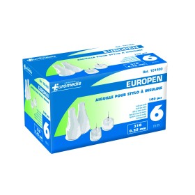 Aiguille pour stylo à insuline Europen, boîte de 100 , LPPR