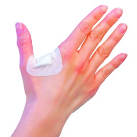 Pansement stérile avec compresse Europlaie, dimensions au choix