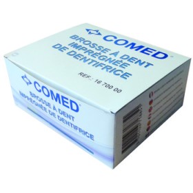 Brosses à dent imprégnées de dentifrice 