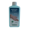 Gel hydroalcoolique ANIOSGEL 85 NPC, flacon bleu de 500 ml avec pompe