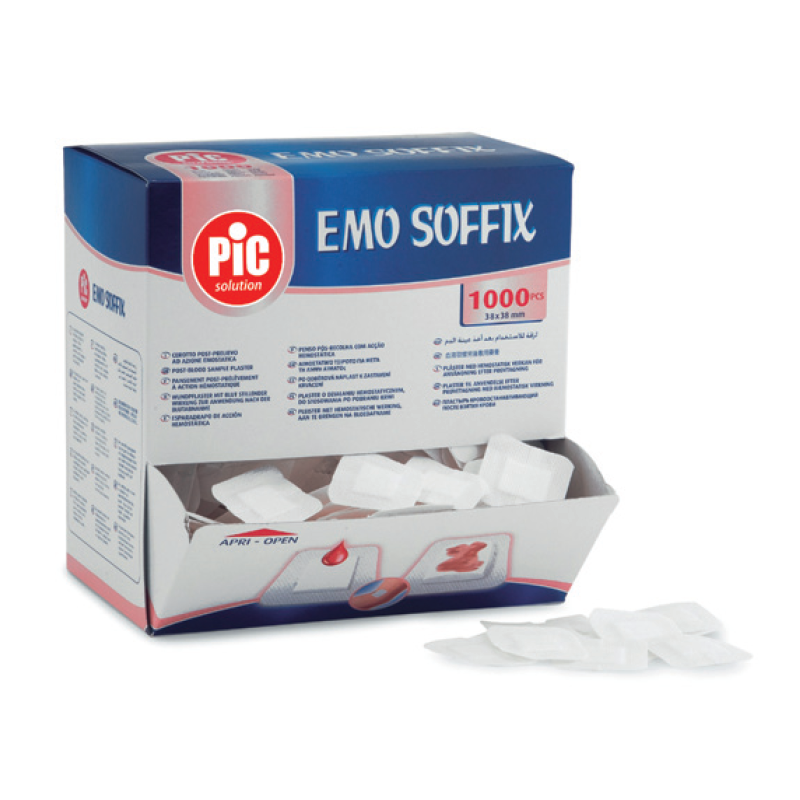 Pansement hémostatique Emo Soffix, boîte de 1000 