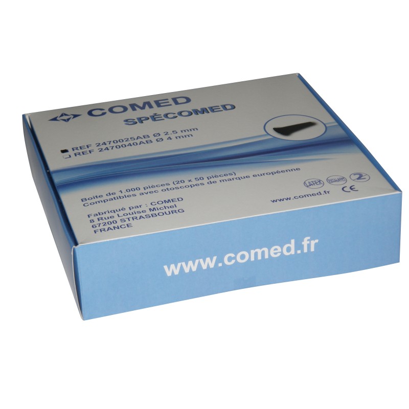 Spéculums auriculaires à usage unique, 1000 pièces