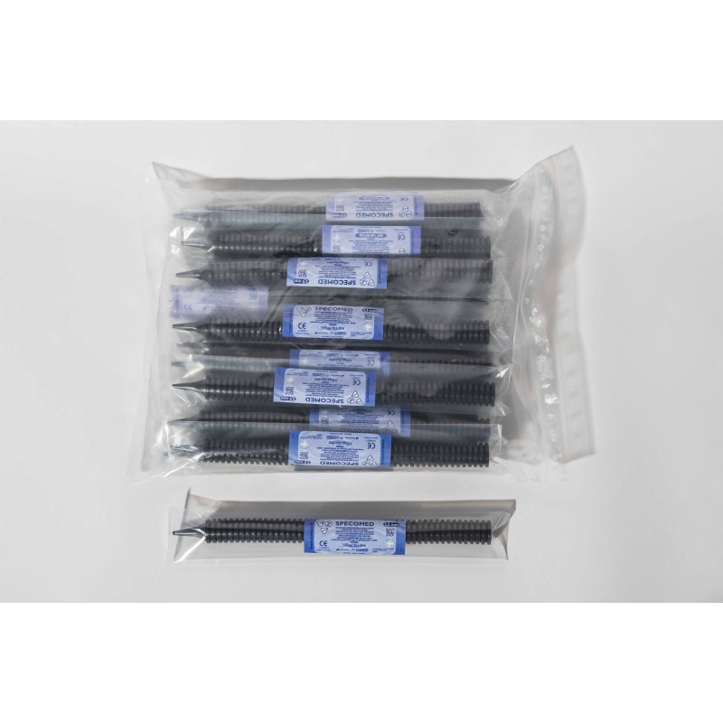 Spéculums grand modèle H, Comed noirs 2.5 mm par 50