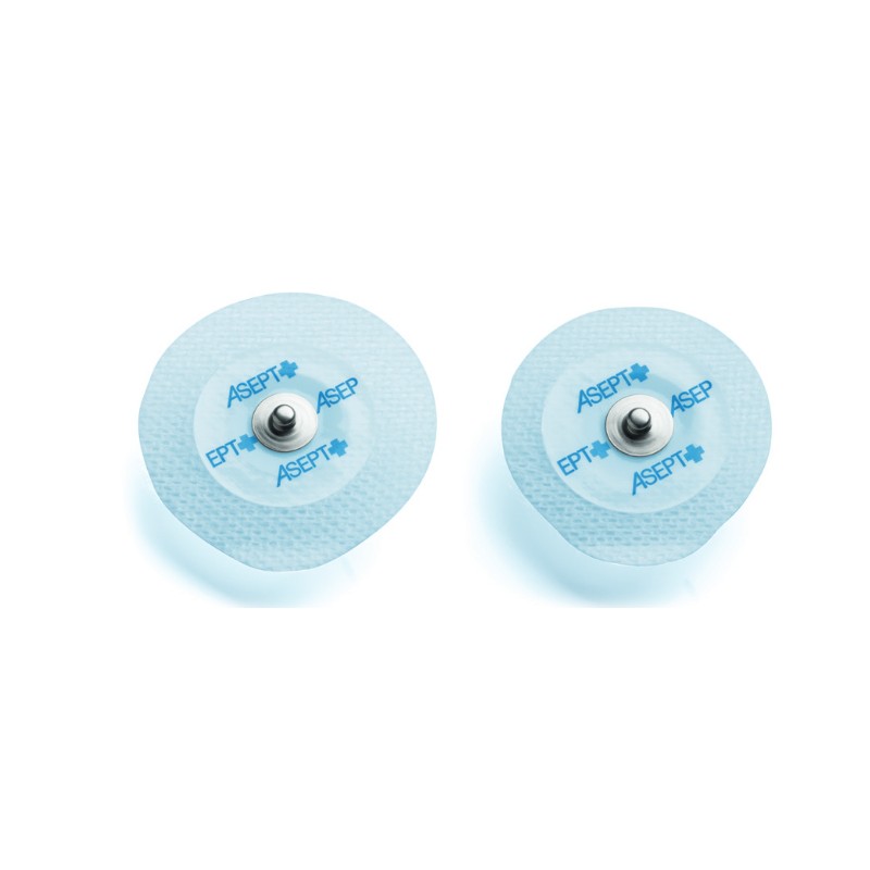 Electrodes prégélifiées contact métal support textile, par 60 pièces