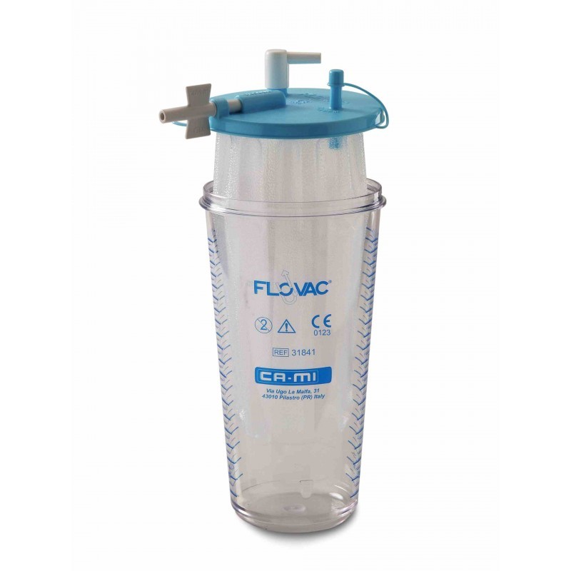 Poche Flovac de rechange avec gélifiant bleu, 2000 ml