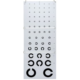 Echelle optométrique landolt - 5 m