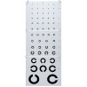 Echelle optométrique landolt - 5 m