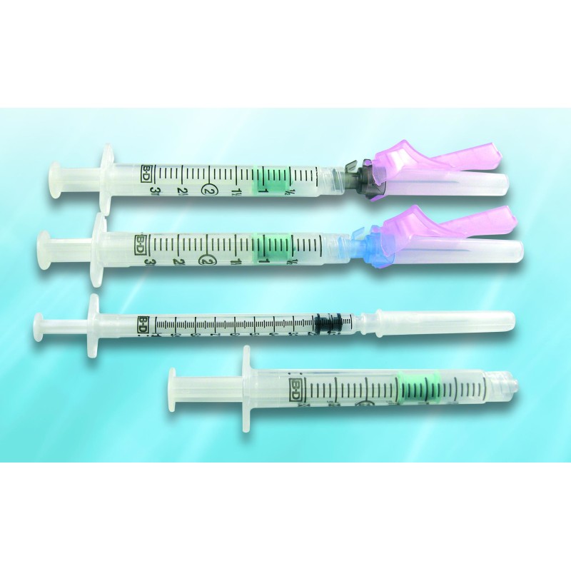 Seringues BD Preset™ 3 ml Luer-Lock pour prélèvement de sang artériel