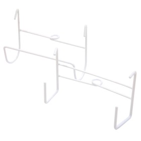 Support plastique crochet poche à urine