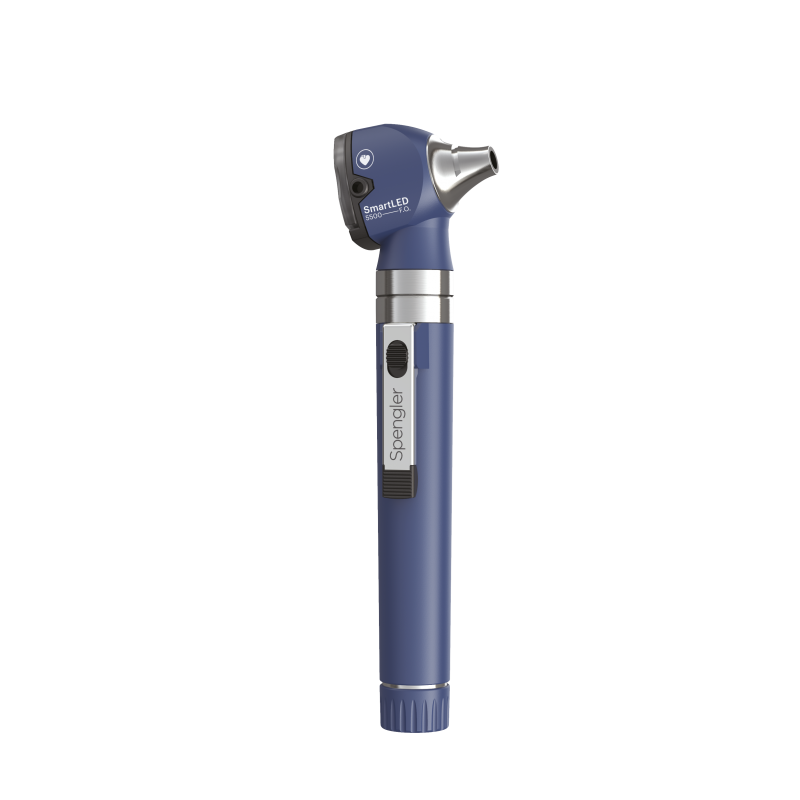 Otoscope Spengler SmartLed 5500 LED, myrtille