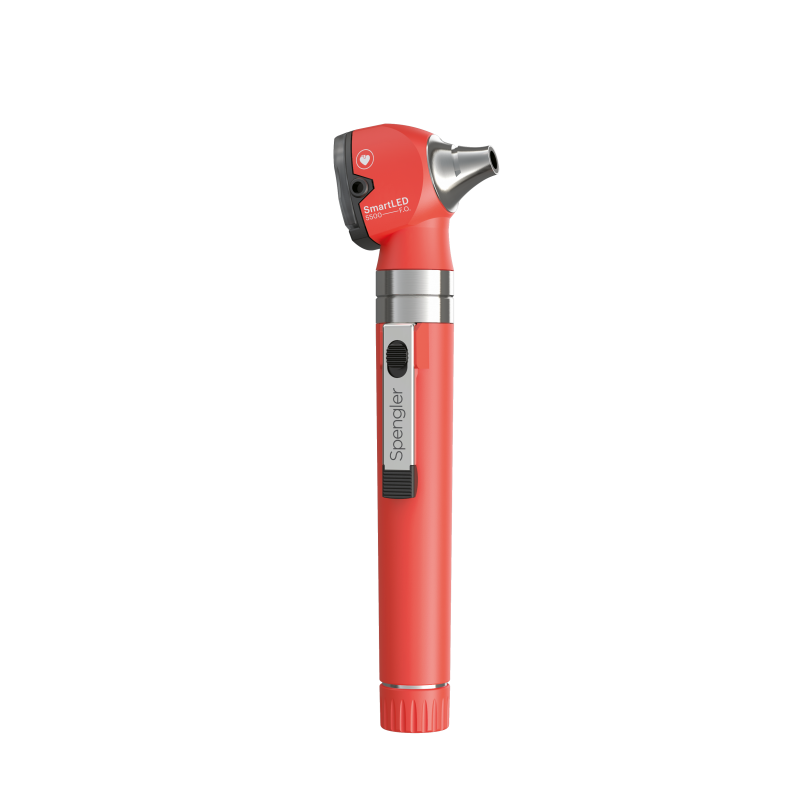 Otoscope Spengler Smartled 5000 à LED, Corail
