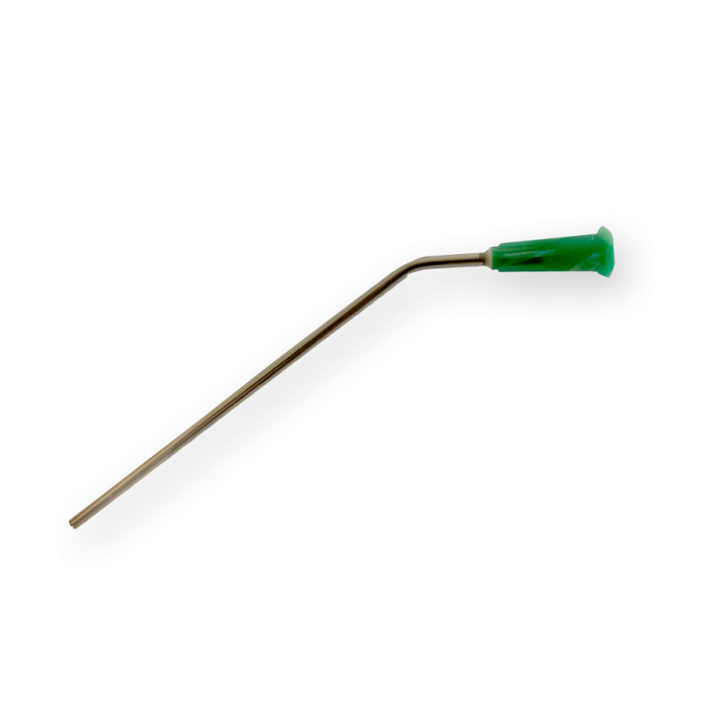 Canule d'aspiration Luer otologique vert, D 2.0 mm LU:8cm, x60