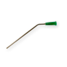 Canule d'aspiration Luer otologique vert, D 2.0 mm LU:8cm, x60