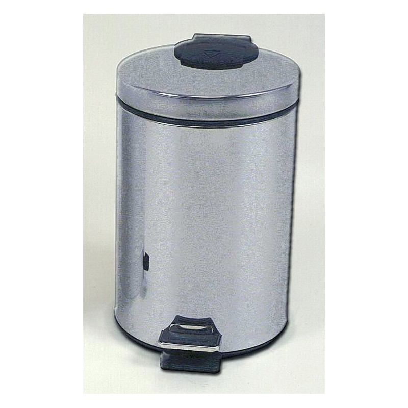 Seau à pédale en inox, capacité au choix
