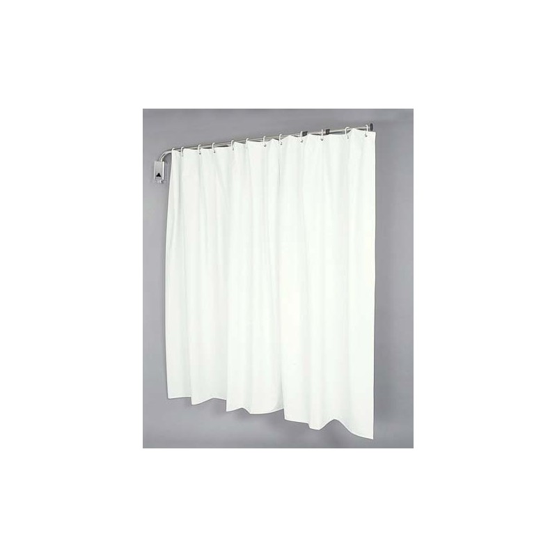 Paravent mural télescopique, toile PVC couleur, classe M2.