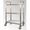 Chariot médical 2 ou 3 plateaux, 600 x 400 mm, livré monté