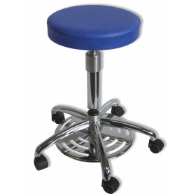 Tabouret commande au pied, roulettes diam 50mm, 5 coloris au choix