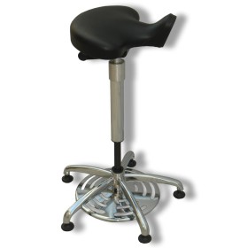 Selle oscillante commande au pied