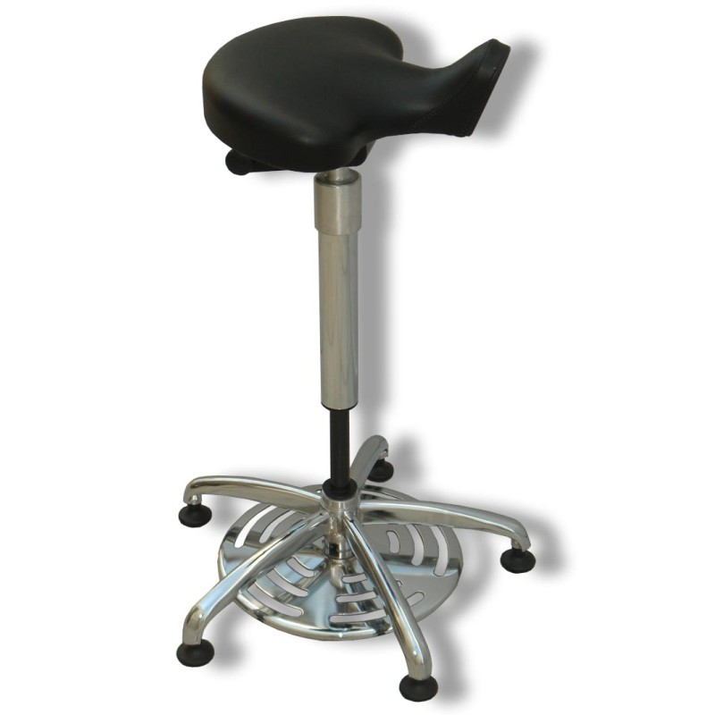 Selle oscillante commande au pied