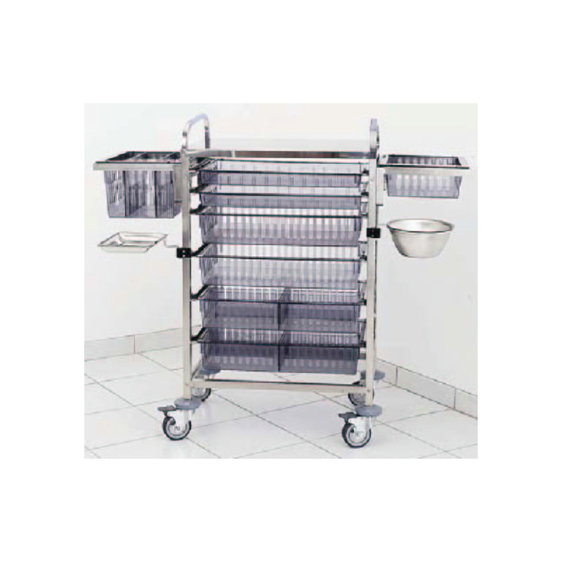 Paire de glissières 400 mm pour chariot AG-655