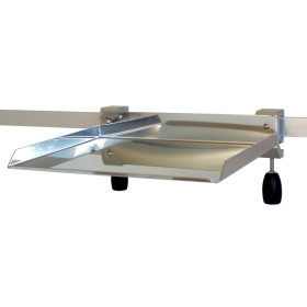 Tablette inox pour rail