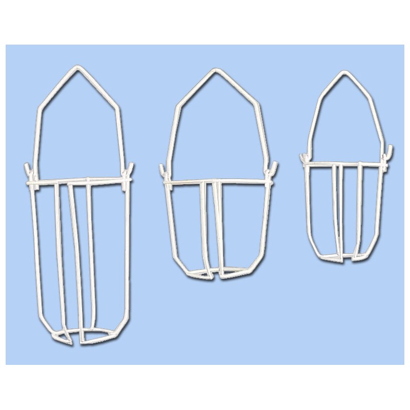 Panier rilsanisé blanc 3 dimensions au choix